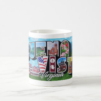 Buena Vista, VA - Ein Hauch von Heimat-Mural Kaffeetasse