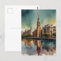 Buenos Aires Aquaremalkunst