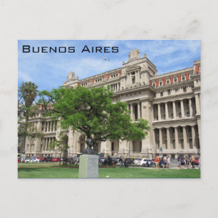 buenos aires architektonisch postkarte