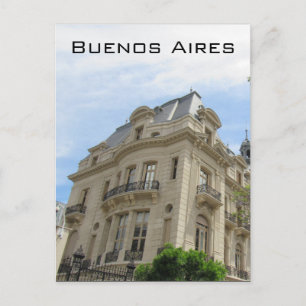 Buenos Aires Architektur Postkarte