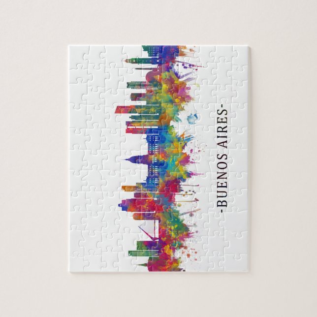 Buenos Aires Argentina Skyline (Vertikal)