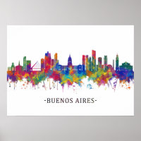 Buenos Aires Argentina Skyline