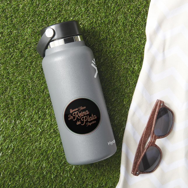 Buenos Aires, Argentina, South America, travel Aufkleber (HydroFlask Insitu)