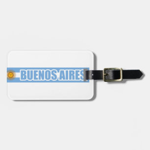 Buenos Aires Argentinien Gepäckanhänger