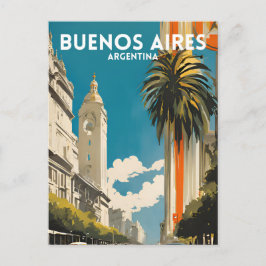 Buenos Aires Argentinien Postkarte