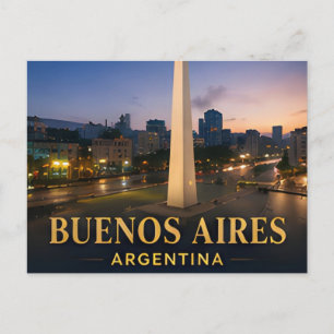 ✈️ Buenos Aires Argentinien Reise Geschenk 🌆 Postkarte