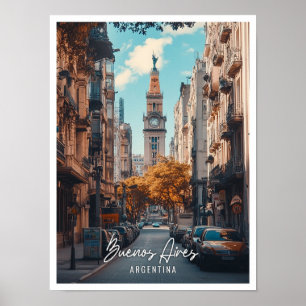 Buenos Aires Argentinien Schöne Stadt Poster