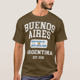 Buenos Aires Argentinien XXL Athletisches Design 1 T-Shirt