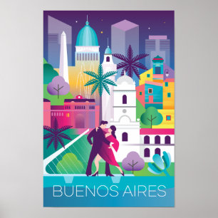 Buenos Aires Druck Poster