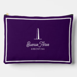 Buenos Aires Elegant Minimal Retro Zubehörtasche