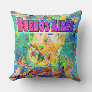 Buenos Aires Epoch Hour Pillow Kissen