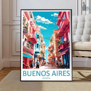 Buenos Aires Impression de voyage Art mural Buenos