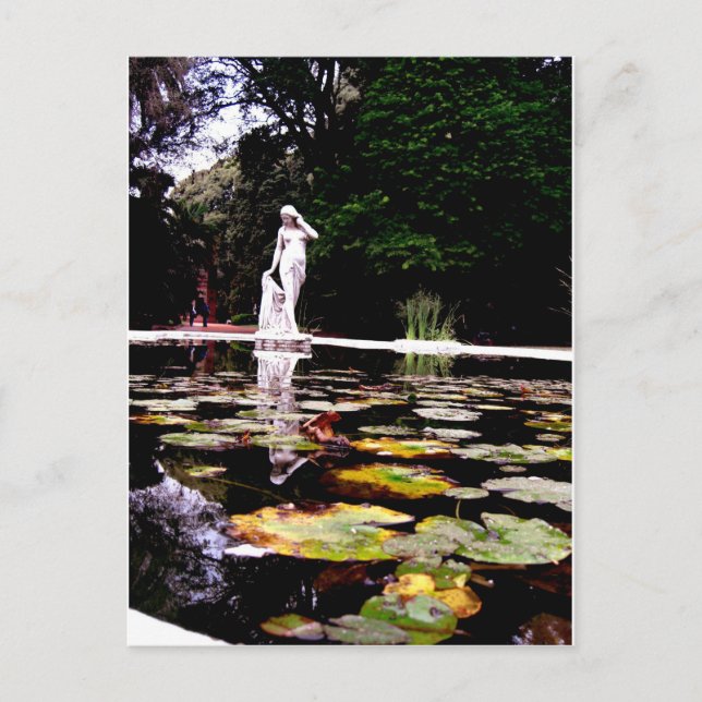 Buenos Aires Park Postkarte (Vorderseite)