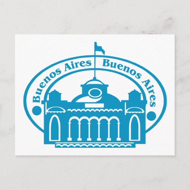Buenos Aires Postkarte (Vorderseite)
