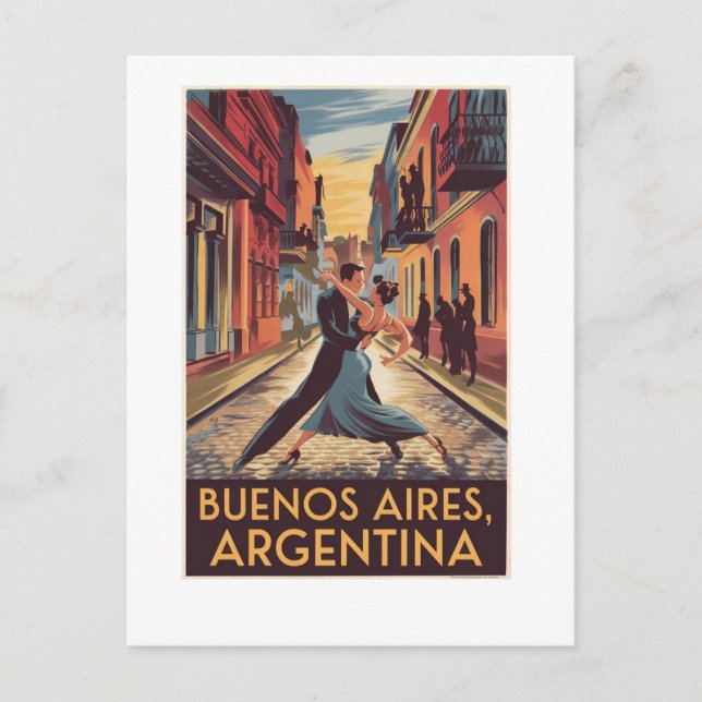 Buenos Aires Postkarte (Vorderseite)