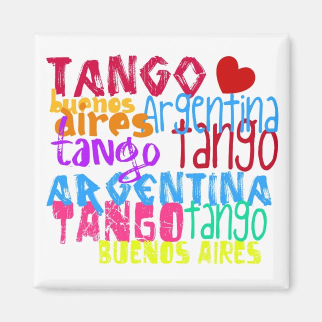 Buenos Aires Tango Magnet (Vorne)