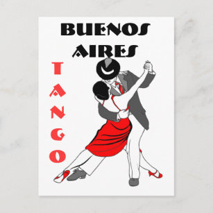 Buenos Aires Tango Postkarte