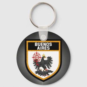 Buenos- Airesflagge Schlüsselanhänger
