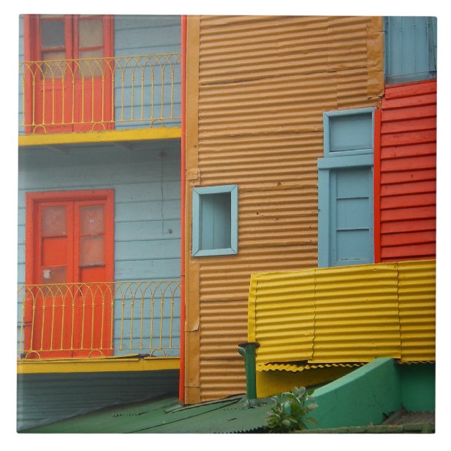 Buenos- Airesla Boca Fliese (Vorderseite)