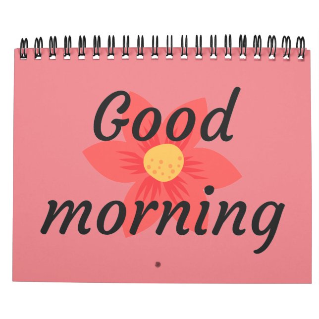 Buenos Días | Good morning Kalender (Rückseite)