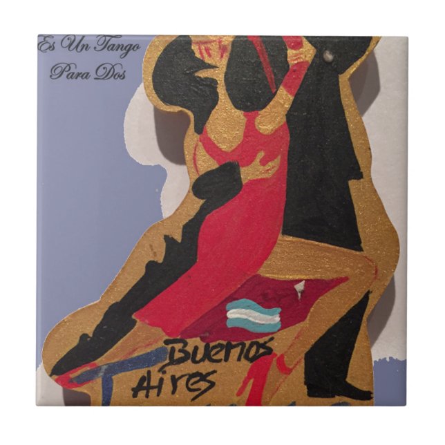 BuenosAires_Tango_Poem Fliese (Vorderseite)