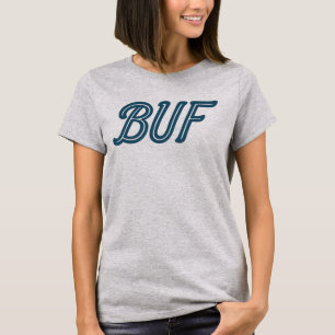BUF Buffalo Airport Code - Buffalo NY Aviation T-Shirt