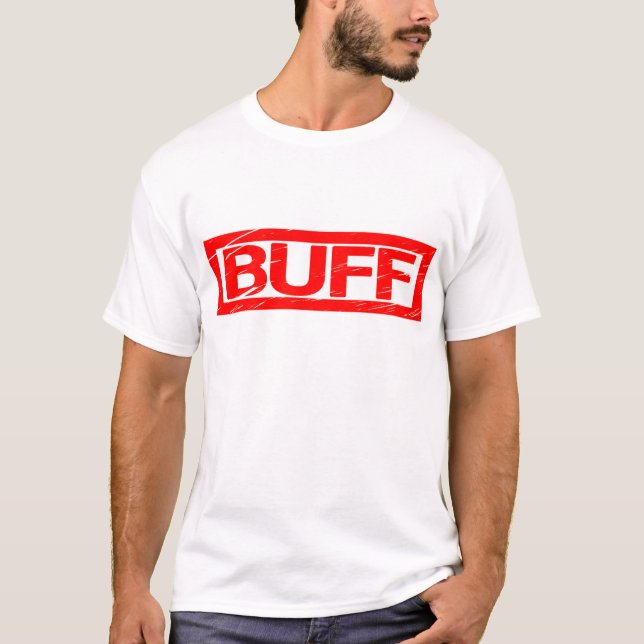 Buff-Briefmarke T-Shirt (Vorderseite)