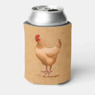 Buff Orpington Chicken Hen Dosenkühler
