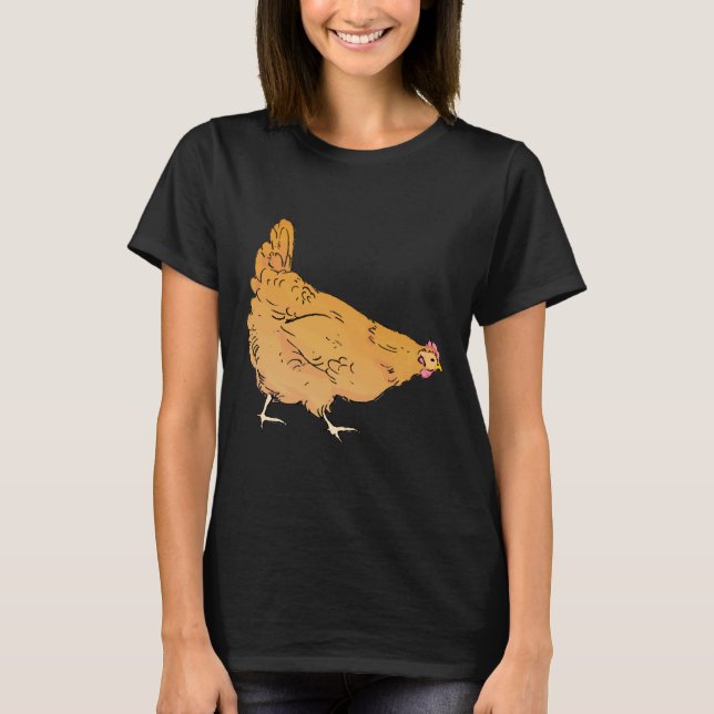 Buff Orpington Chicken T-Shirt (Vorderseite)