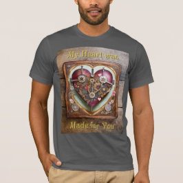 Buff Red Heart Steampunk Serie T-Shirt