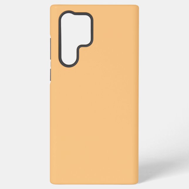 Buff (Vollfarbe) Samsung Galaxy Hülle (Rückseite)