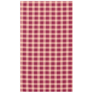 Buffala-Karo trendy moderne Karos rot  Tischdecke