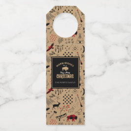 Buffalo Adventures Warm wünscht Kraft Red ID599 Flaschenanhänger