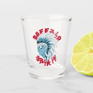 Buffalo Animal Spirit Schnapsglas