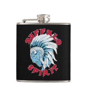 Buffalo Animal Spirit Shot Flachmann