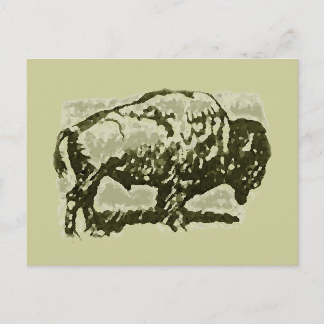 Buffalo Art Postkarte (Vorderseite)