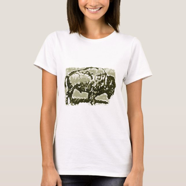Buffalo Art T-Shirt (Vorderseite)