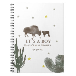 Buffalo Baby shower Livre d'Invité