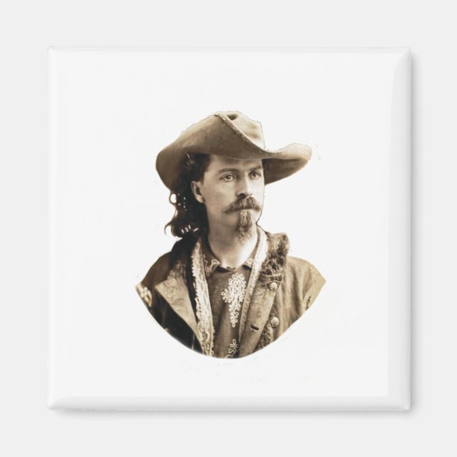 Buffalo Bill Cody 1875 Magnet (Vorne)