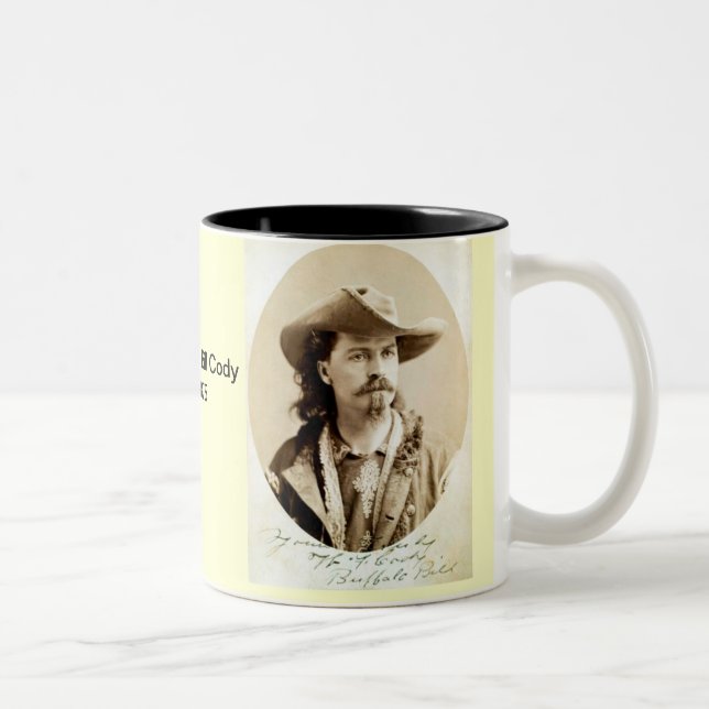 Buffalo Bill Cody 1875 Tasse (Rechts)