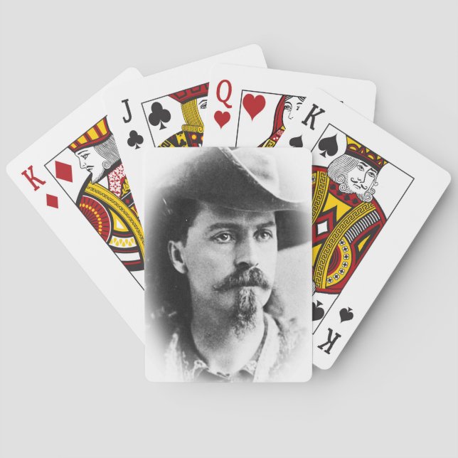 Buffalo Bill Cody Spielkarten (Rückseite)