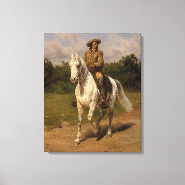 Buffalo Bill Cody von Rosa Bonheur Leinwanddruck (Vorderseite)