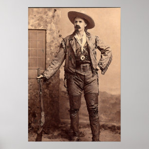 Buffalo Bill-Druck Poster