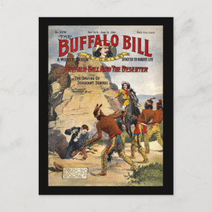 Buffalo Bill Geschichten 1910 Postkarte
