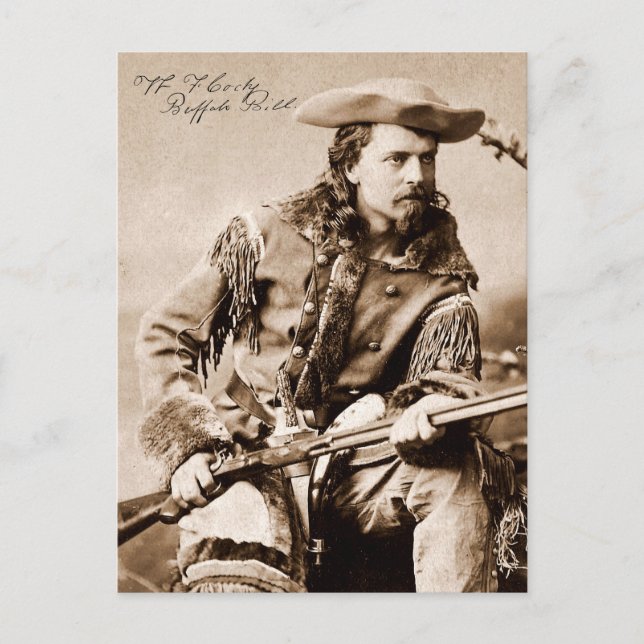 Buffalo Bill Postcard Postkarte (Vorderseite)