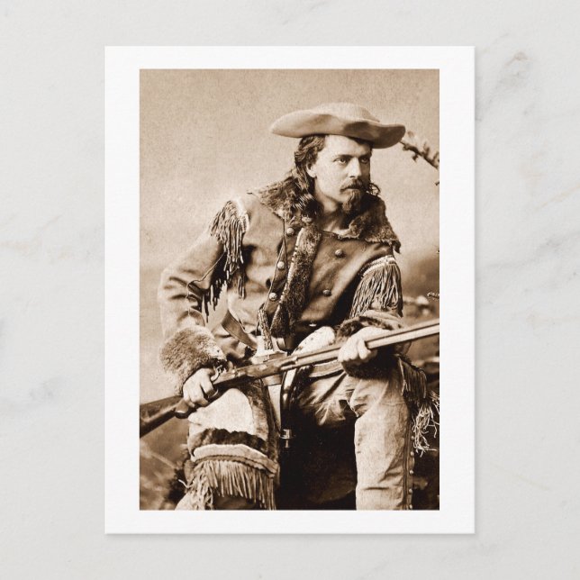 Buffalo Bill Postkarte (Vorderseite)