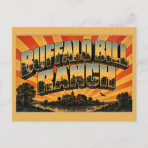 Buffalo Bill Ranch Nebraska Fluss Wald Kunst