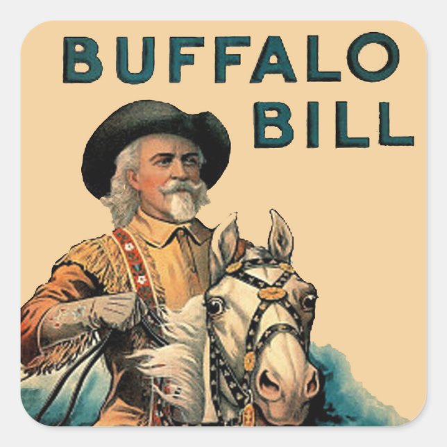 Buffalo Bill Stickers (Vorderseite)