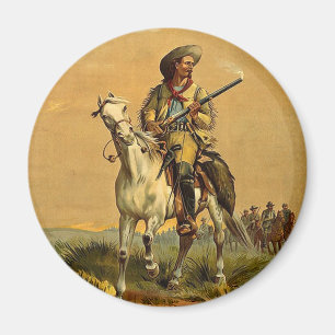 Buffalo Bill "The Scout" Vintage Werbung Magnet