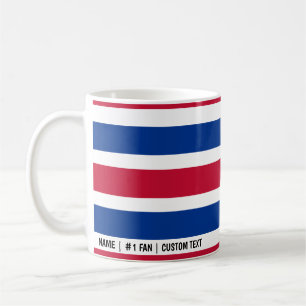 Buffalo Bills Minimalistischer Colour Bars Kaffeec Kaffeetasse